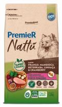 Ração Premier Nattu para Cães Adultos de Porte Pequeno Sabor Mandioca
