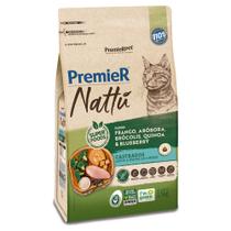 Ração Premier Nattu para Gatos Castrados Sabor Abóbora - PremieR Pet