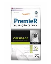 Ração Premier Nutr Clín Obesidade Cães Adultos Peq Porte 2kg