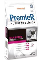 Ração PremieR Nutrição Clínica Cães Adultos & Filhotes Porte Pequeno Diabetes 10Kg