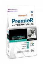 Ração Premier Nutrição Clínica Cães Hipoalergênico Pequeno Porte - 2 kg - Premier Pet Ração Premier Nutrição Clínica Cães Hipoalergênico Pequeno Porte - 2 kg - Premier Pet