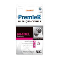 Ração premier nutrição clínica diabetes cães adultos e filhotes raças pequenas 10,1 kg