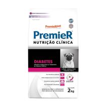 Ração Premier Nutrição Clínica Diabetes Cães Adultos Pequeno 2 Kg Ração Premier Nutrição Clínica Diabetes Cães Adultos Pequeno 2 Kg