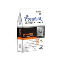 Ração premier nutrição clínica diabetes cães médio e grande porte 10 kg