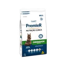 Ração Premier Nutrição Clínica Gatos Adultos Obesidade 1,5kg Ração Premier Nutrição Clínica Gatos Adultos Obesidade 1,5kg
