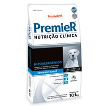 Ração Premier Nutrição Clínica Hipoalergênico Cães Adultos Porte Médio e Grande Cordeiro 10,1kg