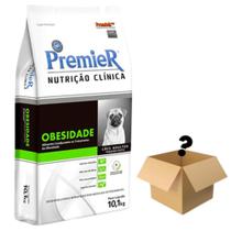 Ração Premier Nutrição Clínica Obesidade Cães Adultos Pequeno Porte - 10,1kg + Surpresa Ração Premier Nutrição Clínica Obesidade Cães Adultos Pequeno Porte - 10,1kg + Surpresa