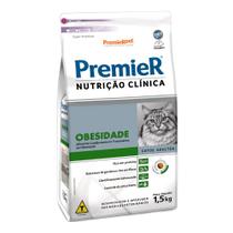 Ração Premier Nutrição Clínica Obesidade para Gatos Adultos - PremieR Pet