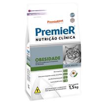 Ração Premier Nutrição Clínica para Gatos Obesidade - 1,5 Kg