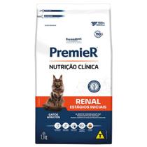 Ração Premier Nutrição Clínica Renal Estágios Iniciais Gatos Adultos 1,5 kg Ração Premier Nutrição Clínica Renal Estágios Iniciais Gatos Adultos 1,5 kg
