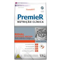 Ração PremieR Nutrição Clínica Renal Gatos Adultos 1,5Kg Ração PremieR Nutrição Clínica Renal Gatos Adultos 1,5Kg