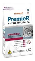 Ração Premier Nutrição Clínica Urinário Estruvita Para Gatos Adultos 1,5kg