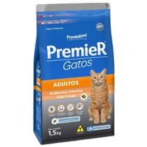 Ração Premier para Gatos Adultos Sabor Frango 1,5kg - Premier Pet