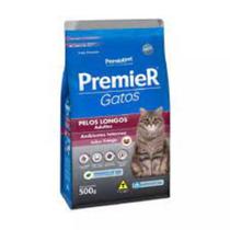 Ração Premier para Gatos com Pelos Longos sabor Frango 500g