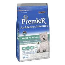 Ração Premier Pet Ambientes Internos Cães Adultos Raças Pequenas 1kg Ração Premier Pet Ambientes Internos Cães Adultos Raças Pequenas 1kg