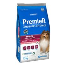 Ração Premier Pet Ambientes Internos Cães Sênior - 12 Kg Ração Premier Pet Ambientes Internos Cães Sênior - 12 Kg