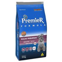 Ração Premier Pet Formula Cães Adultos Raças Pequenas 15kg Ração Premier Pet Formula Cães Adultos Raças Pequenas 15kg
