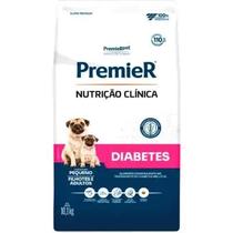 Ração Premier Pet Nutrição Clínica Diabetes para Cães Adultos e Filhotes Pequeno Porte 2kg