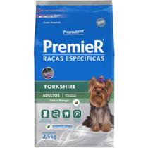Ração Premier Pet Raças Específicas Yorkshire Adulto Sabor Frango 2,5kg