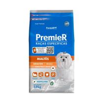 Ração Premier Raça Maltês Para Cães Adultos Peru E Arroz 1kg