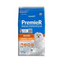Ração Premier Raça Maltês Para Cães Adultos Peru E Arroz 2,5kg