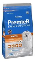 Ração Premier Raças Específicas Maltês Adultos Porte Pequeno Peru E Arroz 1kg