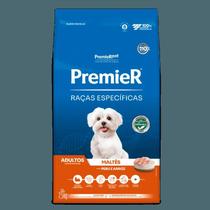 Ração Premier Raças Específicas Maltês Cães Adultos Peru E Arroz 7,5kg