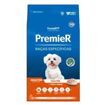 Ração Premier Raças Específicas Maltês Cães Adultos Peru E Arroz 7,5kg