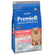 Ração Premier Raças Específicas Para Cães Spitz Alemão Adultos Sabor Frango 2,5 Kg