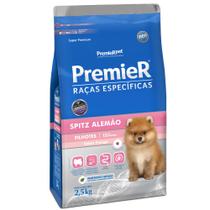 Ração Premier Raças Específicas Para Cães Spitz Alemão Filhotes Sabor Frango 2,5 Kg