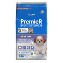 Ração Premier Raças Específicas Shih Tzu Filhotes Porte Pequeno Sabor Frango Embalagem 1kg