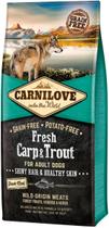 Ração Premium Carnilove Fresh Carp & Trout For Adult Dogs - 1,5 Kg