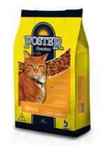 Ração premium foster cats blend adulto1kg fardo c/ 12 unidades - pet foods - BRAZILIAN PET FOODS S.A