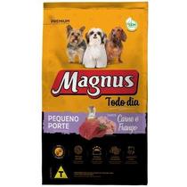 Raçao premium magnus todo dia porte pequeno sabor frango e carne 3kg