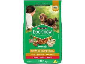 Ração Premium para Cachorro Dog Chow ExtraLife - Adulto Carne Frango e Arroz 10,1kg