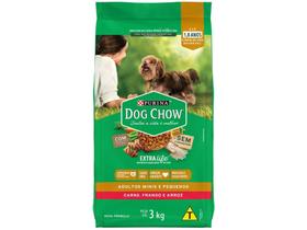Ração Premium para Cachorro Dog Chow ExtraLife - Adulto Carne Frango e Arroz 3kg