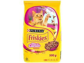 Ração Premium para Gato Friskies - Mix de Carnes Adulto 500g