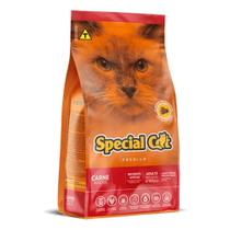 Ração Premium Special Cat Para Gatos Adultos Sabor Carne 1 kg Ração Premium Special Cat Para Gatos Adultos Sabor Carne 1 kg