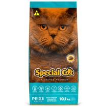 Ração Premium Special Cat para Gatos Adultos Sabor Peixe 10,1KG - MANFRIM