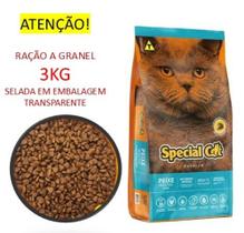 Ração Premium Special Cat para Gatos Adultos Sabor Peixe - 3kg A GRANEL