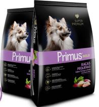 Ração PRIMUS GOLD SUPER PREMIUN RAÇAS PEQUENAS E MINI SABOR FRANGO E ARROZ COM BATATA DOCE 3kg