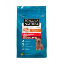 Ração Pró para Cães Adultos de Porte Médio e Grande Sabor Frango e Arroz Integral Fórmula Natural 15kg