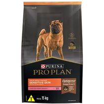 Ração Pro Plan para Cães Adutos Pele Sensível Raças Medias e Grandes 15kg - NESTLÉ PURINA