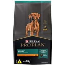 Ração Pro Plan Puppy para cães filhotes raças gandes 15kg