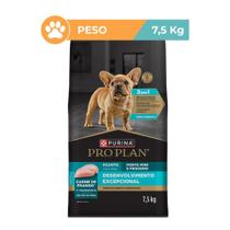 Ração Pro Plan Purina Frango Filhotes Mini Pequenos 7,5kg