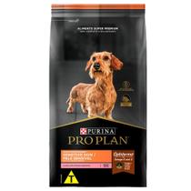 Racao pro plan sensitive skin mini e peq 7,5kg