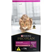 Ração Pro Plan Sterilized gato adulto castrado salmão 7,5kg