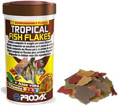 Ração Prodac Tropical Fish Flakes 200g Para Peixe Tropicais