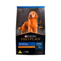 Ração Proplan Active Mind para Cães Adultos 7+ Sabor Frango - 7,5kg