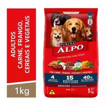 Ração Purina Alpo para Cães Adultos Carne e Vegetais 1kg Ração Purina Alpo para Cães Adultos Carne e Vegetais 1kg